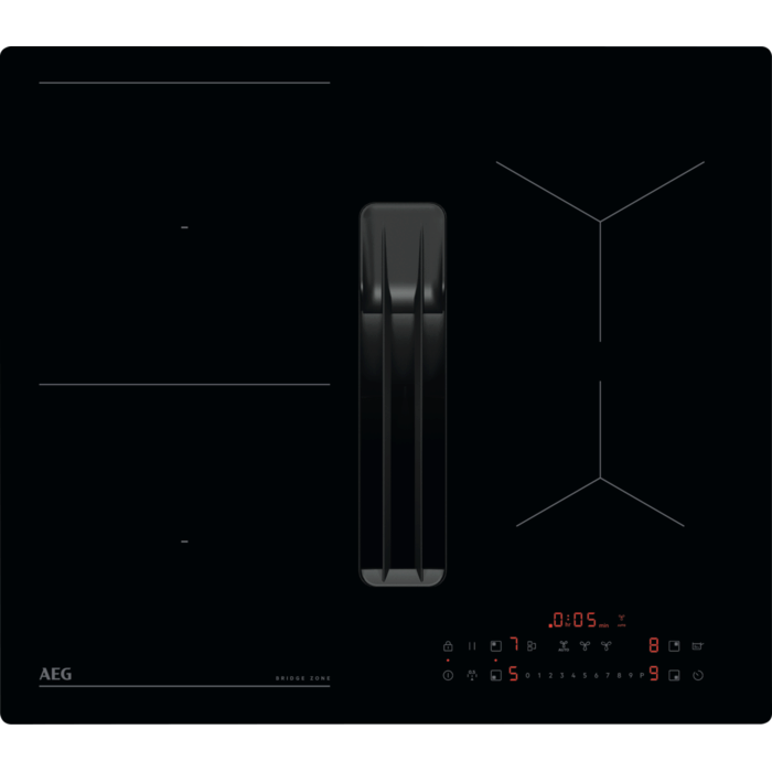AEG Extractor Hob kuhalna plošča z integrirano napo 60 cm