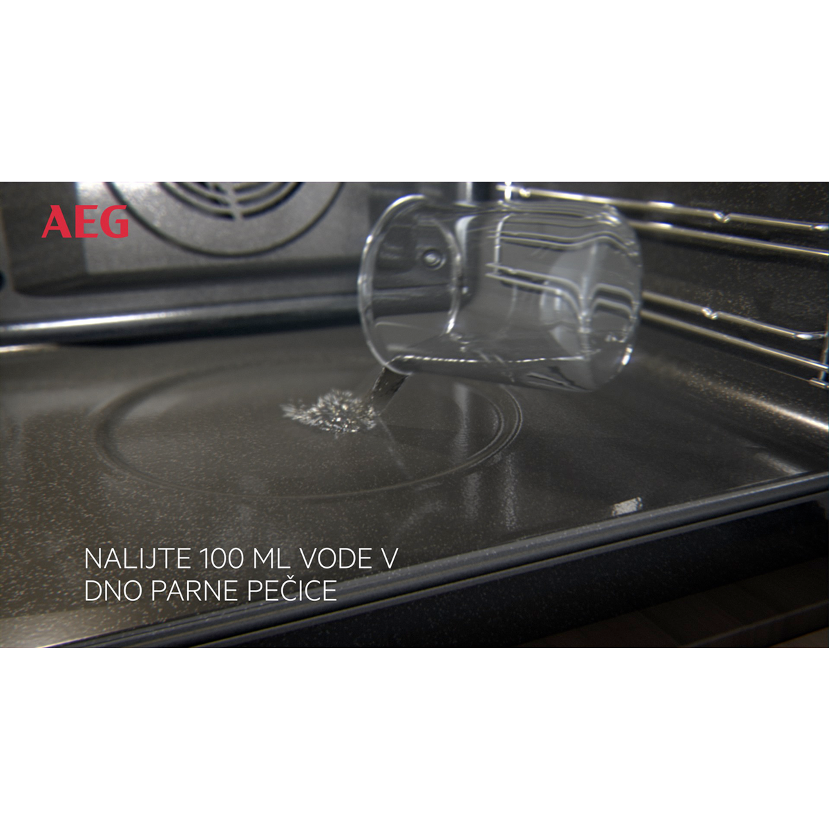 AEG - Steam oven - BPK558370M
