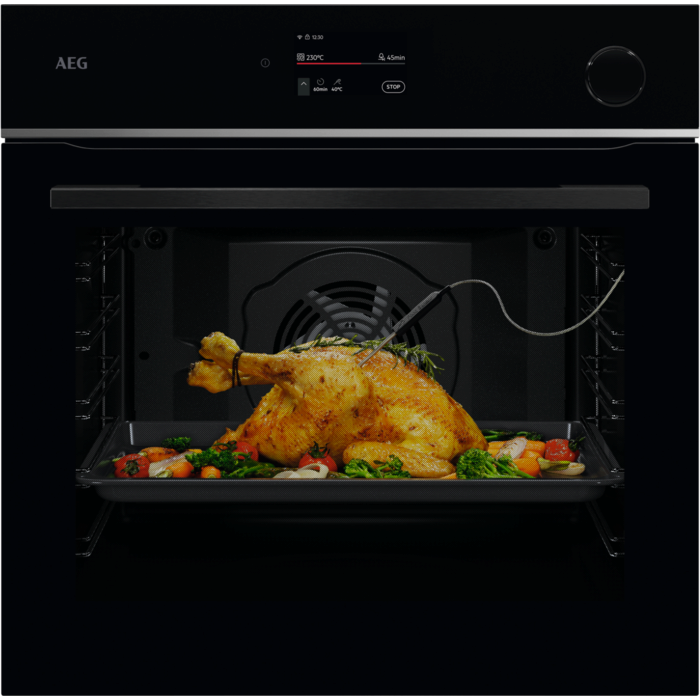 AEG - Steam oven - TR7PB731SB