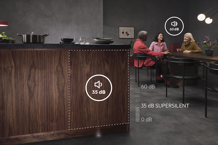 Tiha kot šepet, 35 dB s SuperSilent