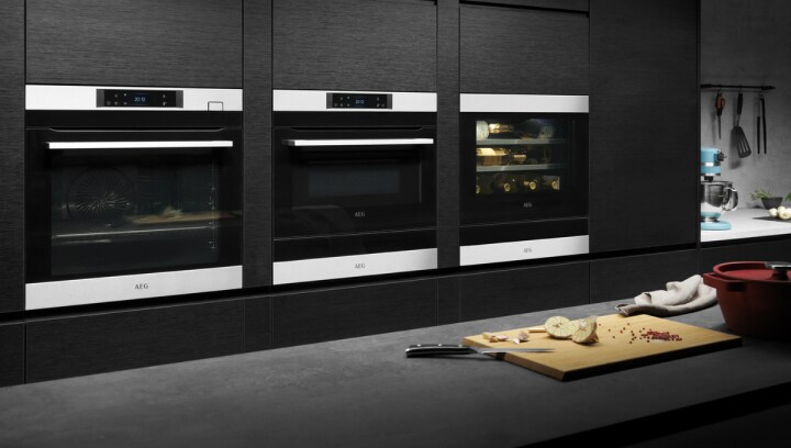 Ovens in AEG kitchen